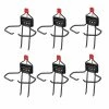 Top 10 🛒 Storage Shed Hook Space Saving Large Mounted Power Tool Holder (6-Pack) by Rubbermaid 🌟 -Cheap Sterilite Store black rubbermaid shed accessories 6 x 2024655 64 1000