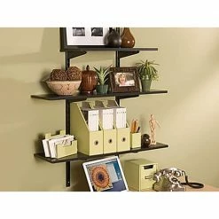 Cheap Sterilite Store -Cheap Sterilite Store black rubbermaid wall mounted shelves fg4b8100bla e1 1000