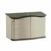 Buy 🎁 2 ft. 3 in. x 4 ft. 6 in. Horizontal Resin Storage Shed by Rubbermaid 🎉 1 Buy 🎁 2 ft. 3 in. x 4 ft. 6 in. Horizontal Resin Storage Shed by Rubbermaid 🎉 -Cheap Sterilite Store brown rubbermaid outdoor storage cabinets fg374801olvss 64 1000