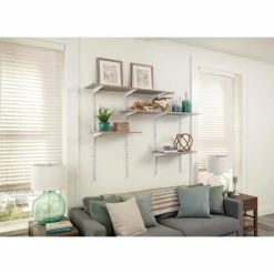 New 🎉 Chestnut Laminated Wood Shelf 12 in. D x 36 in. L by Rubbermaid 🎁 -Cheap Sterilite Store chestnut rubbermaid wall mounted shelves 2110610 40 1000