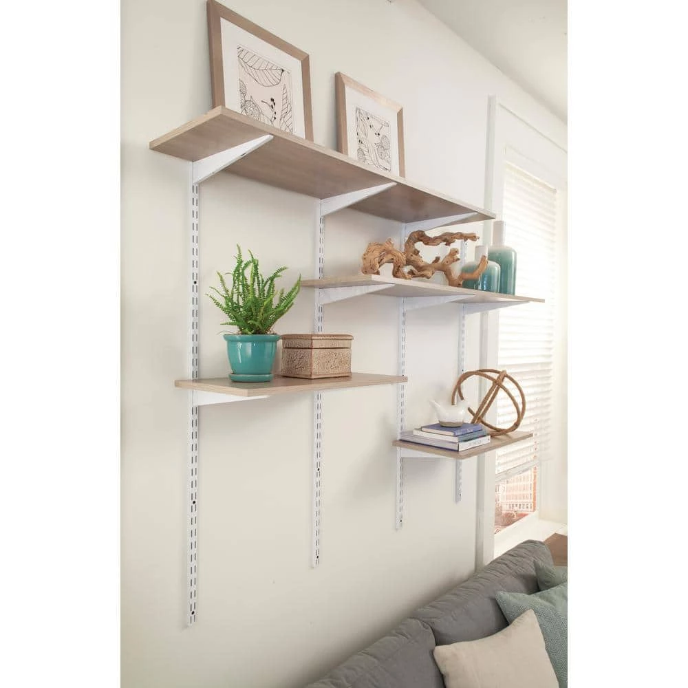 Best deal 🎁 Chestnut Laminated Wood Shelf 10 in. D x 36 in. L by Rubbermaid 😍 6 Best deal 🎁 Chestnut Laminated Wood Shelf 10 in. D x 36 in. L by Rubbermaid 😍 - Image 4
