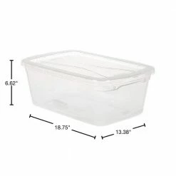 Discount 🎁 6 Qt. Latching Plastic Storage Tote Container and Lid, Clear (12-Pack) by Rubbermaid ✔️ 12 Discount 🎁 6 Qt. Latching Plastic Storage Tote Container and Lid, Clear (12-Pack) by Rubbermaid ✔️ -Cheap Sterilite Store clear rubbermaid storage bins rmcc060004 12pack 40 1000