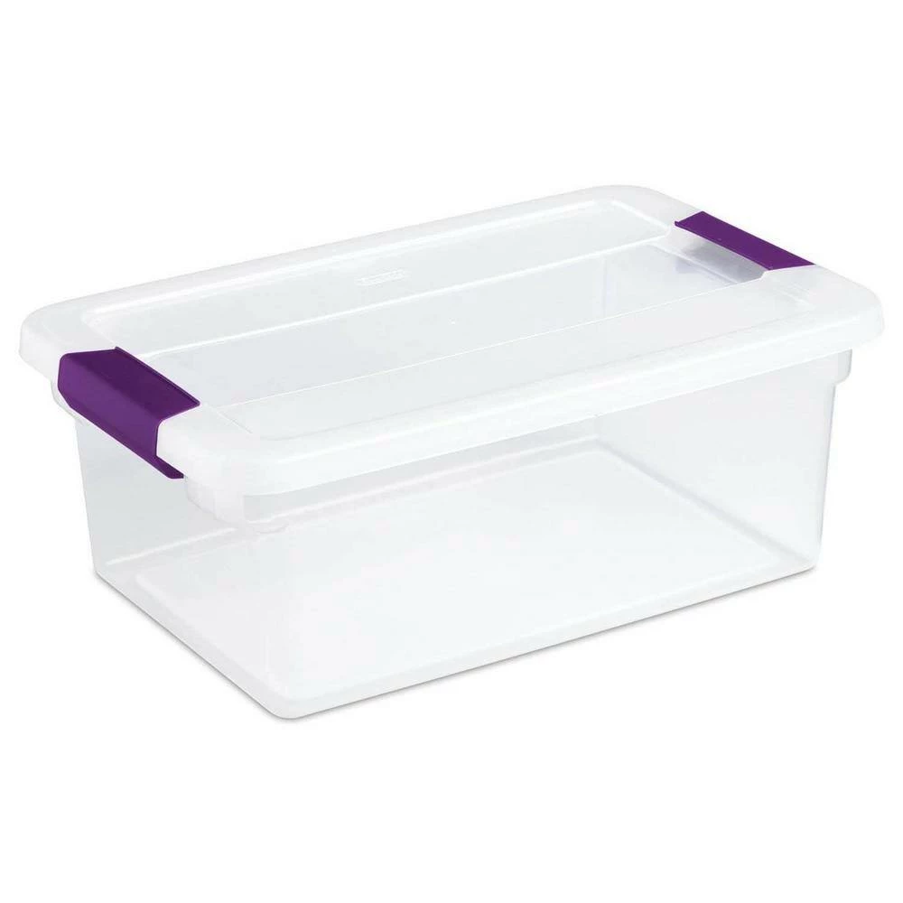 Discount ๐ 15 Qt. ClearView Latch Box Storage Bin Container (24-Pack) by Sterilite ๐คฉ 7 Discount ๐ 15 Qt. ClearView Latch Box Storage Bin Container (24-Pack) by Sterilite ๐คฉ - Image 5