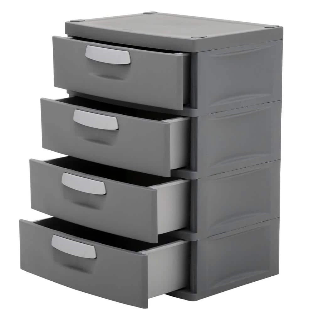 Cheap ๐ 35.5 in. H x 26.625 in. W x 19.25 in. 4-Drawer Plastic Chest by Sterilite ๐งจ 7 Cheap ๐ 35.5 in. H x 26.625 in. W x 19.25 in. 4-Drawer Plastic Chest by Sterilite ๐งจ - Image 5