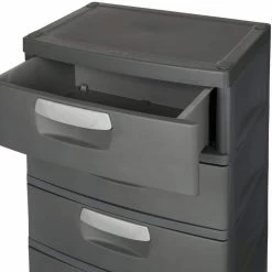 Cheap ๐ 35.5 in. H x 26.625 in. W x 19.25 in. 4-Drawer Plastic Chest by Sterilite ๐งจ 12 Cheap ๐ 35.5 in. H x 26.625 in. W x 19.25 in. 4-Drawer Plastic Chest by Sterilite ๐งจ -Cheap Sterilite Store flat gray sterilite storage drawers 01743v01 40 1000