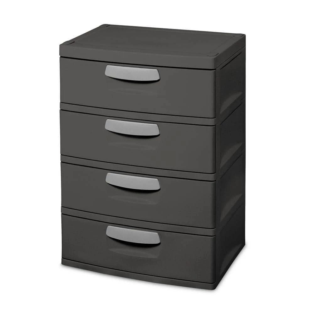 Cheap ๐ 35.5 in. H x 26.625 in. W x 19.25 in. 4-Drawer Plastic Chest by Sterilite ๐งจ 3 Cheap ๐ 35.5 in. H x 26.625 in. W x 19.25 in. 4-Drawer Plastic Chest by Sterilite ๐งจ