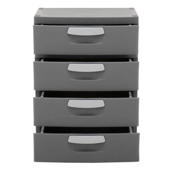 Cheap ๐ 35.5 in. H x 26.625 in. W x 19.25 in. 4-Drawer Plastic Chest by Sterilite ๐งจ 8 Cheap ๐ 35.5 in. H x 26.625 in. W x 19.25 in. 4-Drawer Plastic Chest by Sterilite ๐งจ - Image 6