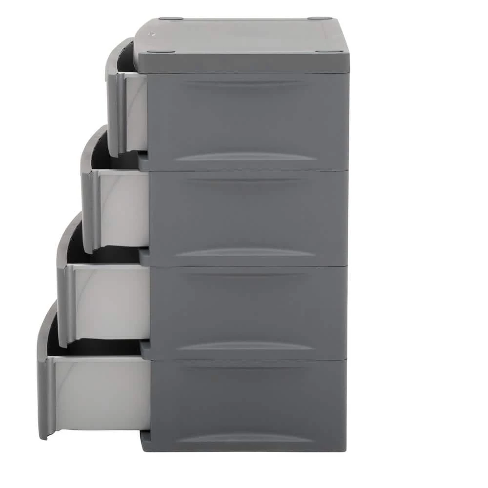 Cheap ๐ 35.5 in. H x 26.625 in. W x 19.25 in. 4-Drawer Plastic Chest by Sterilite ๐งจ 9 Cheap ๐ 35.5 in. H x 26.625 in. W x 19.25 in. 4-Drawer Plastic Chest by Sterilite ๐งจ - Image 7