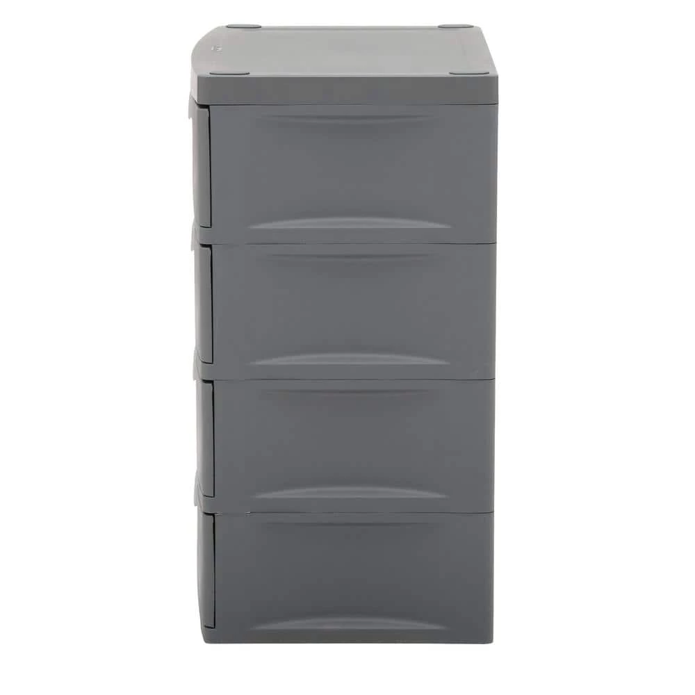 Cheap ๐ 35.5 in. H x 26.625 in. W x 19.25 in. 4-Drawer Plastic Chest by Sterilite ๐งจ 4 Cheap ๐ 35.5 in. H x 26.625 in. W x 19.25 in. 4-Drawer Plastic Chest by Sterilite ๐งจ - Image 2