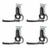 Discount ✨ FastTrack Garage Storage Vertical Hanger Wall Hook Bike Rack (4 Pack) by Rubbermaid 😉 -Cheap Sterilite Store gray and black rubbermaid garage storage hooks 4 x 1784463 64 1000