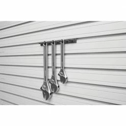 Budget ✔️ FastTrack Garage Wall Tool Rack by Rubbermaid ❤️ -Cheap Sterilite Store gray rubbermaid garage storage hooks 1960412 a0 1000