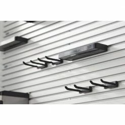 Brand new 🤩 48 in. H x 7.6 in. W FastTrack Garage Slat Wall 5-Panel by Rubbermaid 👍 -Cheap Sterilite Store gray rubbermaid slatwall panels 2099469 4f 1000