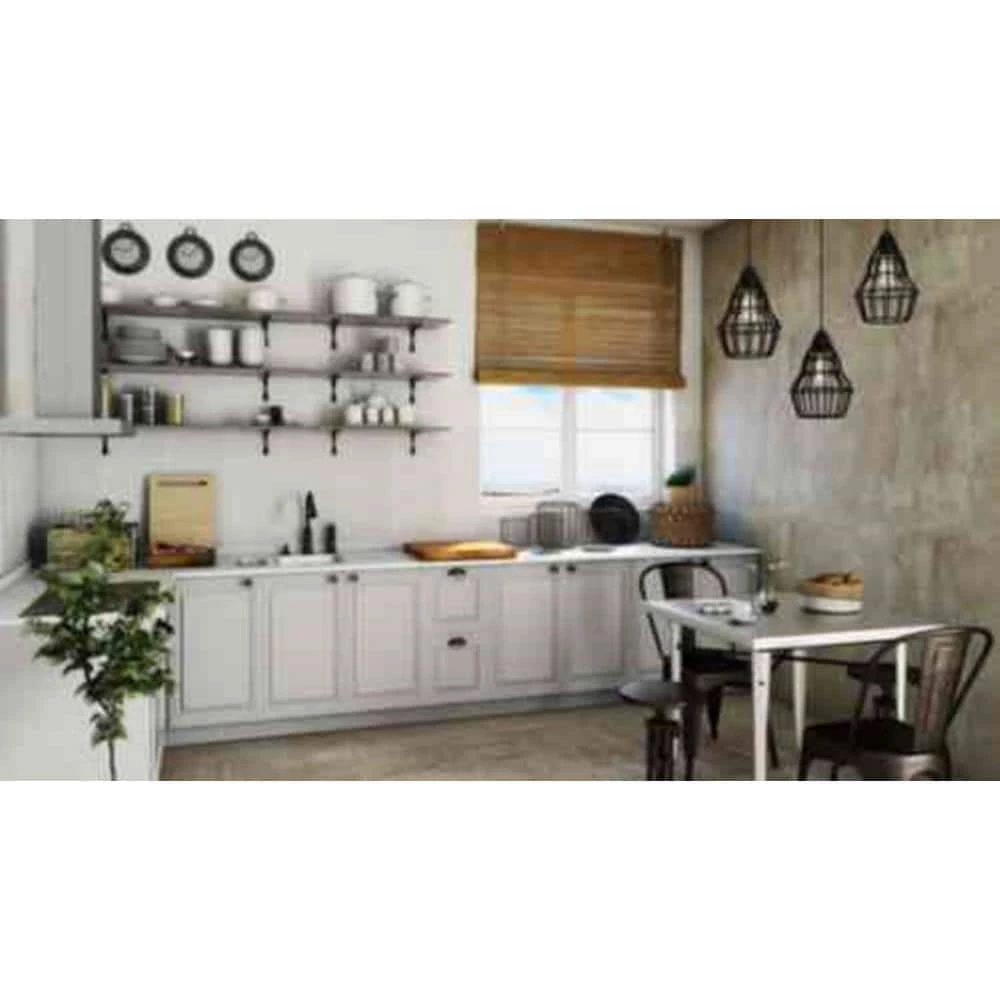 Budget ๐ฏ Gray Twill Laminated Wood Shelf 12 in. D x 36 in. L by Rubbermaid ๐งจ 4 Budget ๐ฏ Gray Twill Laminated Wood Shelf 12 in. D x 36 in. L by Rubbermaid ๐งจ - Image 2