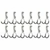 Best Sale 😉 Universal Metallic FastTrack Hanging Garage Hook Organizers (12 Pack) by Rubbermaid ✨ -Cheap Sterilite Store metallic rubbermaid garage storage hooks 12 x 1784455 64 1000