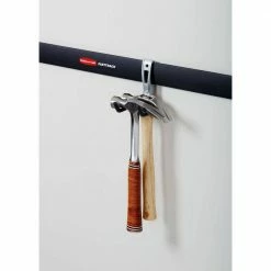 Best Sale 😍 FastTrack Garage Cooler Hook by Rubbermaid 😍 -Cheap Sterilite Store metallic rubbermaid garage storage hooks 1784456 1d 1000