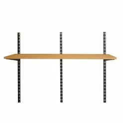 Coupon 😉 12"X36" ADJ SHELF - Golden OAK by Rubbermaid 🧨 -Cheap Sterilite Store oak rubbermaid wall mounted shelves 2173355 fa 1000