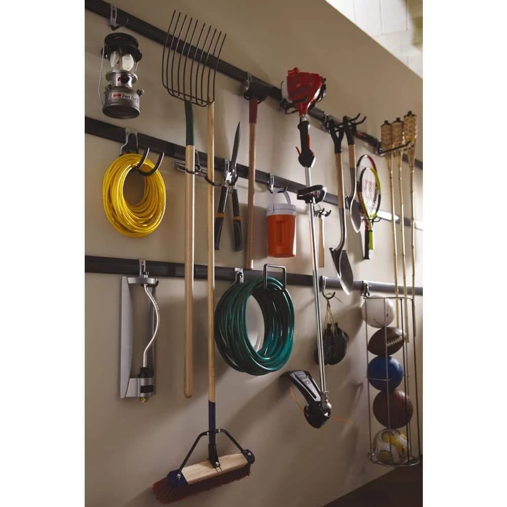 Outlet 🥰 FastTrack Garage Kit Hooks (6-Piece) by Rubbermaid ⌛ 4 Outlet 🥰 FastTrack Garage Kit Hooks (6-Piece) by Rubbermaid ⌛ - Image 2