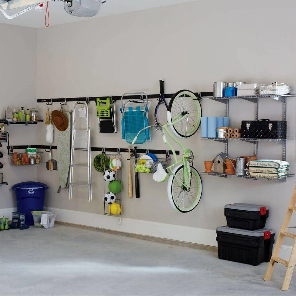 Cheapest ๐ฏ FastTrack Garage Storage Hang Rail and Accessories Bundle (27-piece) by Rubbermaid ๐ฏ 4 Cheapest ๐ฏ FastTrack Garage Storage Hang Rail and Accessories Bundle (27-piece) by Rubbermaid ๐ฏ - Image 2