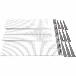 Best Pirce ✔️ FastTrack Garage 16 in. x 48 in. Wire Garage Wall Shelving Kit (3-Pack) by Rubbermaid ⌛