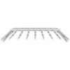 Flash Sale 😀 White Metal Clothes Rack 19.187 in. W x 24.25 in. H by Rubbermaid 🎉 -Cheap Sterilite Store white rubbermaid clothes racks fg3j0601wht 64 1000