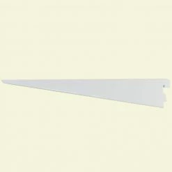 Best deal 🧨 11.5 in. White Twin Track Bracket for Wood or Wire Shelving by Rubbermaid 👏