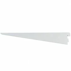 Hot Sale 😉 14.5 in. D White Twin Track Bracket for Wood Shelving by Rubbermaid 😉