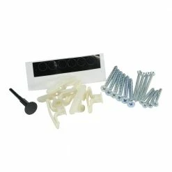 Discount 😉 Zinc Twin Track Universal Hardware Pack by Rubbermaid ⭐